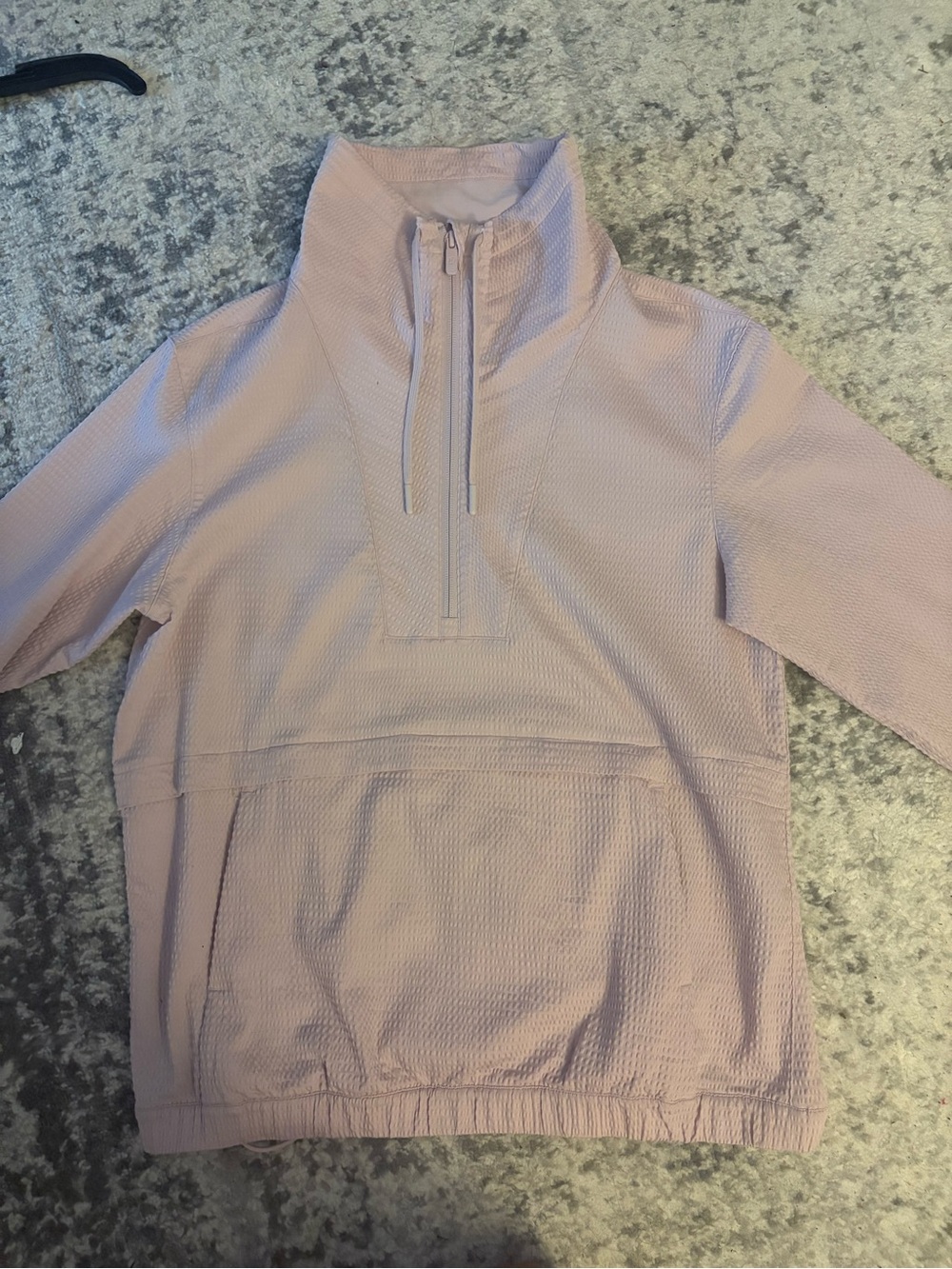 Lululemon Packable Light Pink Pullover. Women’s size 6.